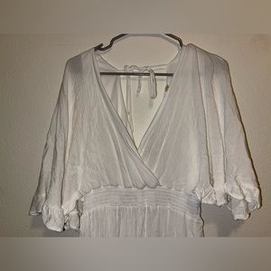 Altered State White mini dress open back